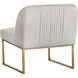 Nevin Polo Club Muslin Lounge Chair
